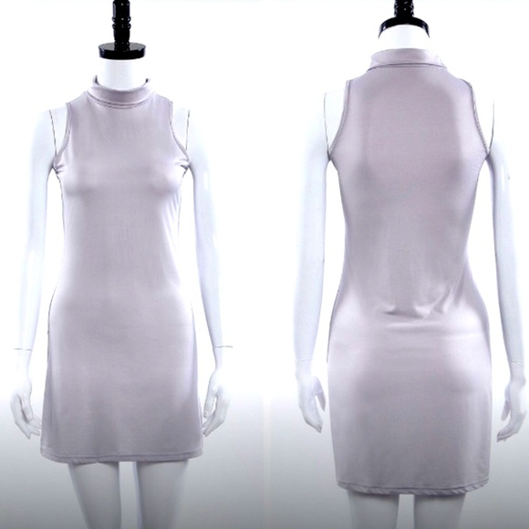 SLEEVELESS MINI DRESS - Picture 2 of 3